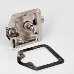 CONJUNTO FECHO EMBUTIDO MALEIRO INOX 304