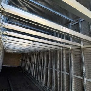 TRAVESSA EM ALUMINIO P/ TRILHO ZB DUPLO PISO