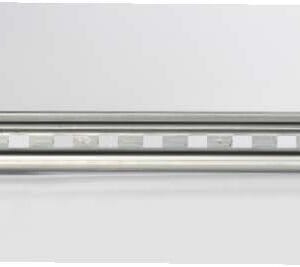TRILHO P/ DUPLO PISO EM AÇO ZB 2800 MM
