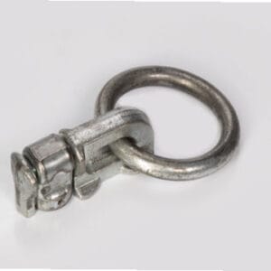 TERMINAL COM ARGOLA REFORÇADO PARA TRILHO DUPLO PISO