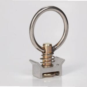 TERMINAL COM MOLA PARA TRILHO DUPLO PISO ( EBTF003)(EBTF001)